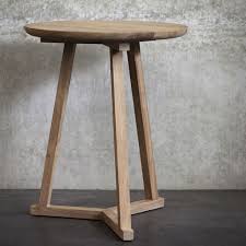 Tripod Side Table In 2020 Oak Side Table Modern Furniture Furniture