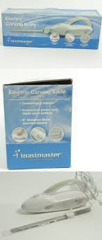 Black And Decker Comfort Grip Electric Knife Slicers And Electric Knives 20681 Toastmaster 6102 Electric Carving Knife With Stainless Steel Blade In Box Buy It Now Only With Images Chef Knife Carving Knife Knife