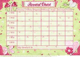 Butterfly Kisses Childs Reward Chart
