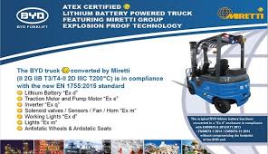 the first atex truck with lithium battery the collaboration