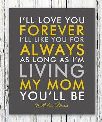 Mother Of The Bride Gift For Mom Gift Thank You Mom Gift From Kids Mom Birthday Gift Mothers Day Gift For Her New Mom Mom Quotes Always Quotes I Love