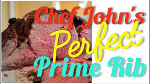 An hour before cooking, remove the roast from the refrigerator to allow it to come to room temperature. Perfectly Medium Rare Prime Rib Roast Success Food Wishes Chef John S Easy Foolproof Recipe Youtube