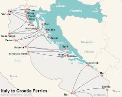 Croatian coast map (page 1) croatia's adriatic coast the ohio state university alumni association cruise croatia along the scenic adriatic coast and islands this map pack includes 4 maps which are all focused on a major croatian coastal city and the islands around it. Map Of Croatian Islands And Ferries Croatia Ferries