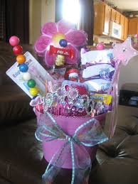 Birthday Gift Baskets For Kids Pin By Sommer Karidis On Delectable Arrangements Girl Gift Baskets Kids Gift Baskets Easter Gift Baskets