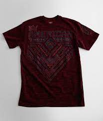 Men's maybrook short sleeve tmt tee. American Fighter Crystal River T Shirt Men S T Shirts In Black Red Buckle