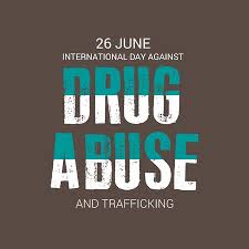 اليوم الدولي لمكافحة إساءة استعمال المخدرات. Vector Illustration Of A Background For Drug Abusing Concept Poster Template Design International Day Against Drug Abuse Tasmeemme Com
