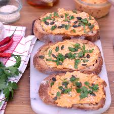 Recette Tartinade De Patates Douces A La Creme De Chevre Video Video Aperitif Vegetarien Tartinade Recette Patate Douce