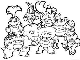 A very very basic mod that makes green stars and stamps always appear colored even if you have collected them before. Mario Bowser Coloring Pages Games Mario Bowser For Boys 14 Printable 2021 0403 Coloring4free Coloring4free Com