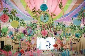Keep up with the latest party ideas, free party printables, tutorials, recipes and more by following kara's party ideas on pinterest! Doreen In Fairyland Ceiling 1st Birthday Girl Decorations Baby Birthday Party Girl Fairy Birthday Party