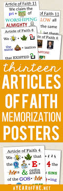 Touch device users, explore by touch or with swipe gestures. A Year Of Fhe Article Of Faith No 1