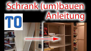 Schrank Bauen Umbauen Tutorial Handwerk Youtube