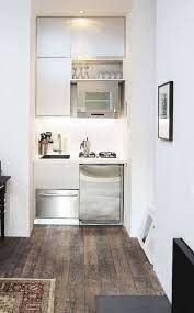 64 Intelligence Tiny House Kitchen Ideas Kitchens Kitchendesign Kitchenideas Kitchenremodel Studio Apartment Kitchen Small Kitchenette Tiny House Kitchen