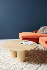 Original $750, well maintained with imperfections part of design. Anya Travertine Coffee Table Anthropologie