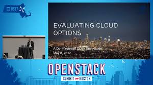 When you kill kimball, go ahead and do it quick. Evaluation Of Cloud Options For Do It Yourself Quick Start Guide Openstack Summit Videos