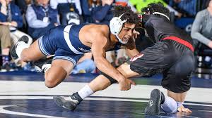 Undefeated wrestler lets opponent with down syndrome win. Roman Bravo Young Wrestling Penn State University Athletics