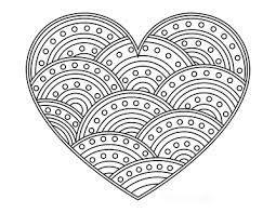 This collection includes mandalas, florals, and more. 70 Best Heart Coloring Pages Free Printables For Kids Adults