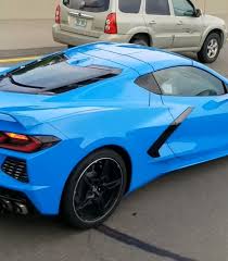 Customer deliveries of the 2020 chevrolet corvette stingray convertible recently commenced and the rapid blue example featured in this video is one in fact, if i was buying a c8 corvette, i would opt for very similar options. Images Of The C8 In Rapid Blue Stingray Corvette Forum