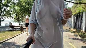 Best public transparent dress porn