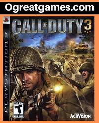 Call Of Duty 3 Playstation 3 Call Of Duty Video Game Genre Playstation