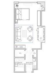 A 350 Square Foot Nyc Studio Feels Much Bigger Than It Is Nyc Studio Apartments Nyc Studio Studio Apartment Plan