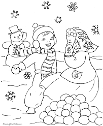 Download this adorable dog printable to delight your child. Christmas Scenes Coloring Pages Coloring Home