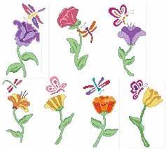 With our stitch a map cross stitch patterns you can create a map for any country of the world. Long Stem Flowers By Cross Stitch Wonders