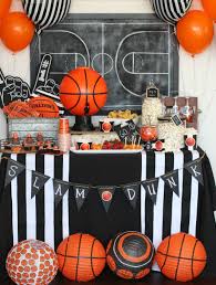Use basketball party supplies to host a spectacular basketball party and cheer on your favorite basketball teams to victory on the court. Fun365 Craft Party Wedding Classroom Ideas Inspiration Basketball Party Basketball Birthday Parties Basketball Theme Party