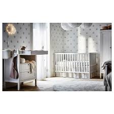 This means, for example, that cribs meet the following demands: Sundvik Crib White 271 2x52 70x132 Cm Ikea