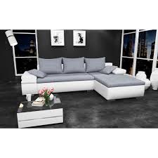 Lits doubles 140 x 200 cm lits king size 160 x 200 cm lits super king size 180 x 200 cm lits simples 90 x 190 cm lits enfant tous les lits. Canape Angle Panoramique Reversible Convertible En Lit Cesaro