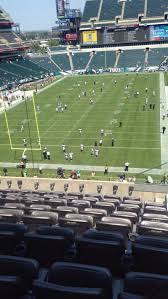 Lincoln Financial Field Section M12 Row 14 Seat 1