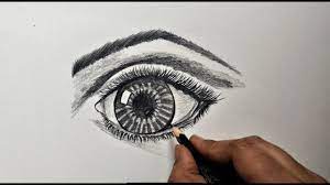 Even a great sketch can look undone if eyes don't seem realistic, or lack their charm. How To Draw Human Eye For Beginners Easy And Step By Step Video Youtube