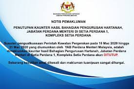 Bahagian bimbingan haji dan umrah. Notis Pemakluman Penutupan Jabatan Perdana Menteri Facebook