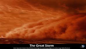 Image result for mars dust storm