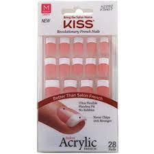Kiss Salon Acrylic French Kit Sure Thing Medium Find Out More About The Great Product At The Image Li Fake Nails For Kids Claire S Fake Nails Kiss Products
