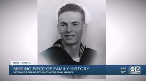 Phoenix sailor killed in Pearl Harbor attack will return home nearly 80  years later
