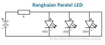 Pada mobil dan motor juga menerapkan prinsip paralel, lampu lampu ada yang kadang kita nyalakan atau matikan melalui. Cara Merangkai Lampu Led Rangkaian Seri Led Dan Rangkaian Paralel Led