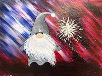 4th of July Gnome - Tipsy Brush Painting Party!