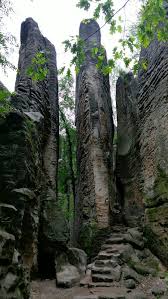 Hruboskalsko Sandstone Rock City Czech Republic Europe Travel Travel Natural Landmarks