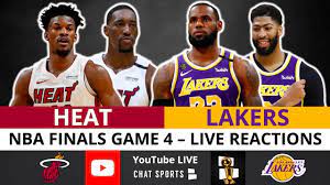 Wednesday's two playoff games give us another great doubleheader of nba dfs action. Lakers Vs Heat Nba Finals Game 4 Live Streaming Watch Party Play By Play Reaction Youtube