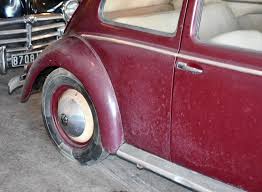 Image result for Bordeaux Red 1950 Beetle