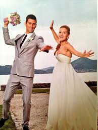 And djokovic credits his wife for helping him get better. Just Married Nole And Jelena Jelena Djokovic Celebrity Weddings Favorite Celebrities