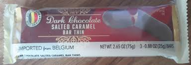 What S Good At Trader Joe S Trader Joe S Dark Chocolate Salted Caramel Bar Thins