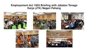 Kelompok kerja kepala sekolah (kkks) logo. Employement Act 1955 Briefing With Jabatan Tenaga Kerja Jtk Negeri Pahang Ppt Download