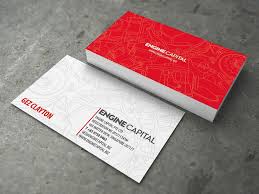 Engine Capital Business Card Graphic Design Business Card Business Cards Creative Colorful Business Card