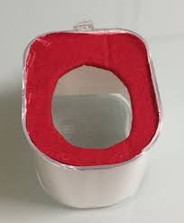 100円ショップのグッズで簡単 メルちゃんの お風呂 と トイレ の作り方 2ページ あんふぁんweb 手作りおもちゃ 手作りおもちゃ 牛乳パック 100均 手作り