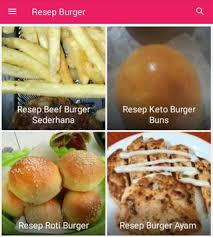 Pikbest menyediakan leaflet resep menu burger gourmet psd. Resep Burger Terbaru For Android Apk Download
