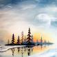 Paint Nite: Crisp Winter Lake event image