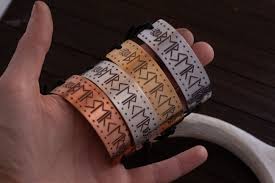 It appeared on the kylver stone from gotland, sweden in 400 ad. Berserker Bracelet Viking Jewelry For Men Elder Futhark Etsy