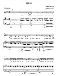 Lewis Capaldi Forever Sheet Music For Piano Pdf Piano Vocal Sheet Music Piano Piano Sheet Music