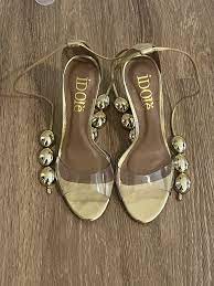 Women Shoes- Idore Katie 907002.07- Gold- Size 5.0- Just One Days Used |  eBay